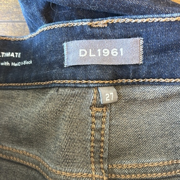 DL1961 Indigo Denim Pants Farrow Skinny - Picture 7 of 8